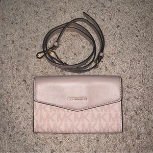 BRAND NEW- Michael Kors crossbody wallet